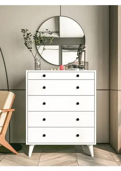 Metalia Gm 183 Almina ve Montenero Beyaz Şifonyer Karşılaştırması ve İnceleme 2
