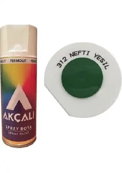 Akçalı Nefti Yeşil (312) Sprey Boya: Yüksek Performanslı ve Çevre Dostu Boya Çözümü