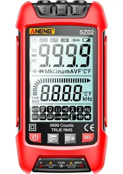 ANENG SZ02 Akıllı Dijital Multimetre: Güçlü ve Dayanıklı Çok Fonksiyonlu Ölçüm Aracı