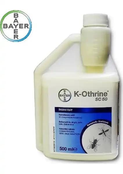 Bayer K-Othrine SC 50: Güçlü ve Uzun Süreli Haşere Kontrolü Çözümü