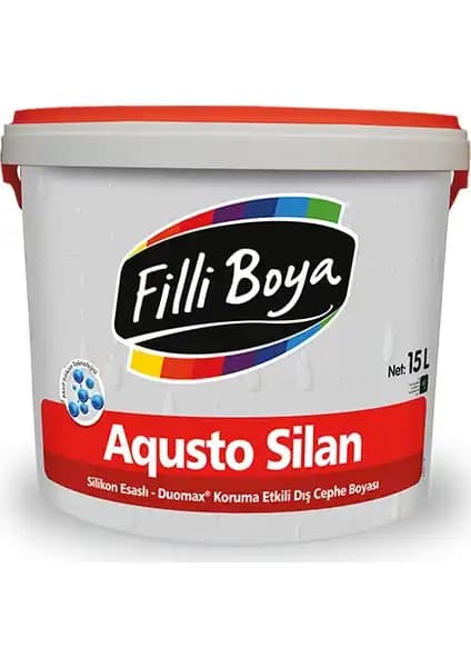 Filli Boya Aqusto Silan Silikonlu Dış Cephe Boyası: Dayanıklılık ve Estetik Çözüm
