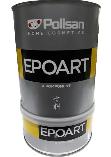 Polisan EPOART Ultra Şeffaf Epoksi Reçine Endüstriyel ve Dekoratif Kullanımlar İçin Profesyonel Çözüm