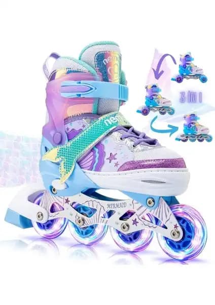 Sportaj Deniz Kızı ve Unicorn Işıklı Paten Karşılaştırması En İyi Çocuk Patenini Seçmek İçin Rehber 1