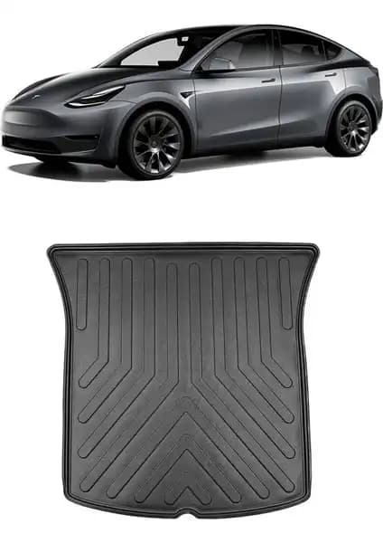 Tesla Model Y 2019 ve sonrası modeller için dayanıklı ve çevre dostu bagaj havuzu