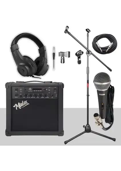 Midex MGA-25BK-PAK ve MGA-35BK-HD Gitar Amplifikatörlerinin Detaylı Karşılaştırması ve Özellikleri 1