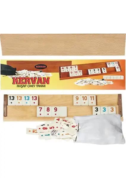 Eser Kervan Ağaç Okey Takımı ile Sedef Okey Plastik Takımının Karşılaştırması 1