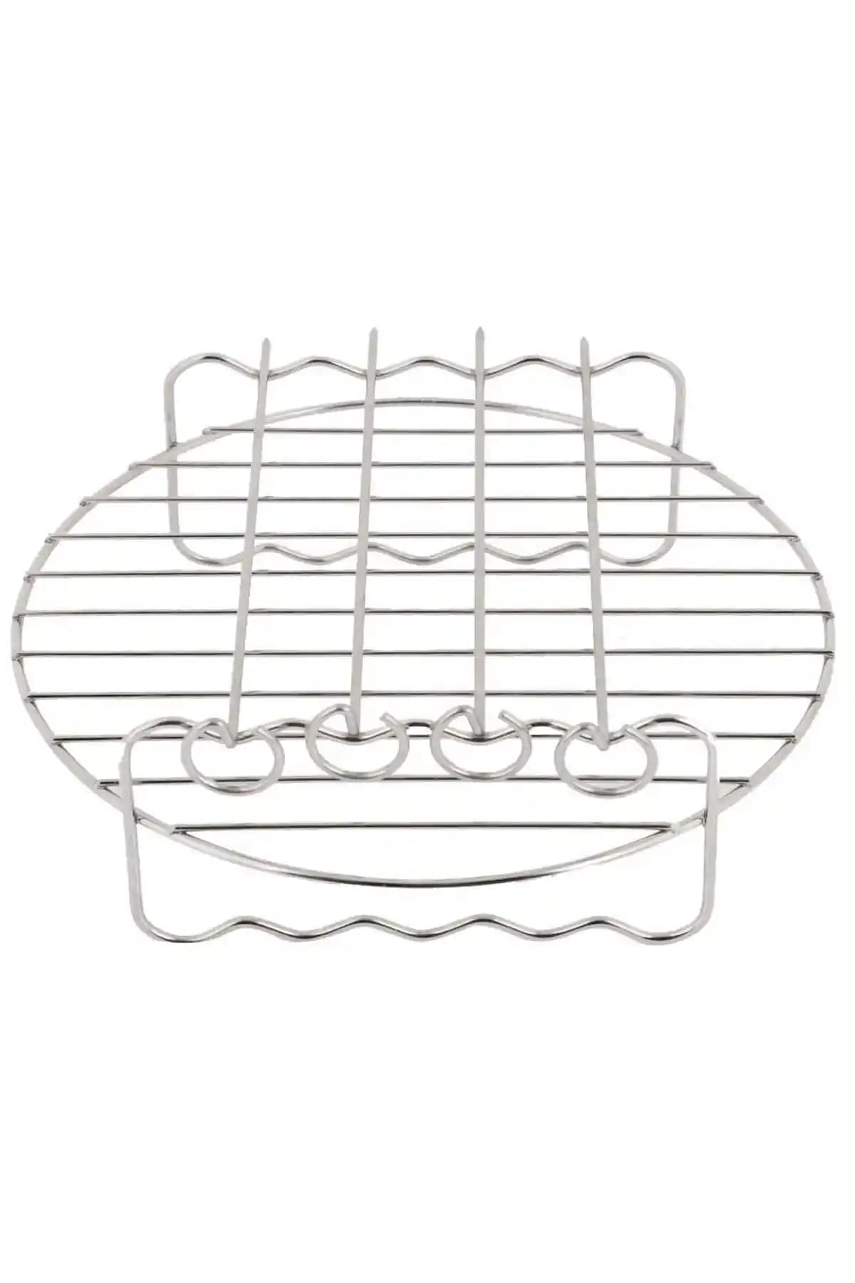 ARZTECH Airfryer 4 Şişli Paslanmaz Çelik Tel Izgara - Dayanıklı ve Pratik Mutfak Ekipmanı