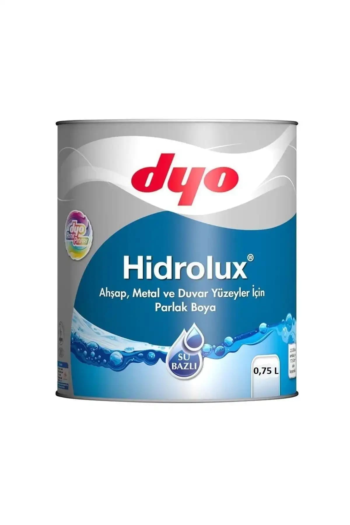 Dyo Hidrolüx Beyaz Su Bazlı Ahşap ve Metal Boyası Özellikleri ve Kullanım Alanları