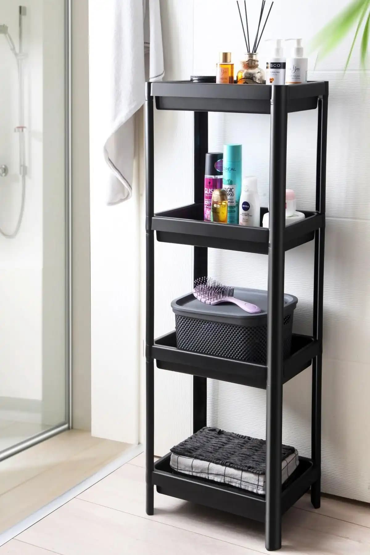 Omaş 3 Katlı ve SHELF UNIT 4 Katlı Banyo Rafları Karşılaştırması ve Kullanıcı Yorumları 2