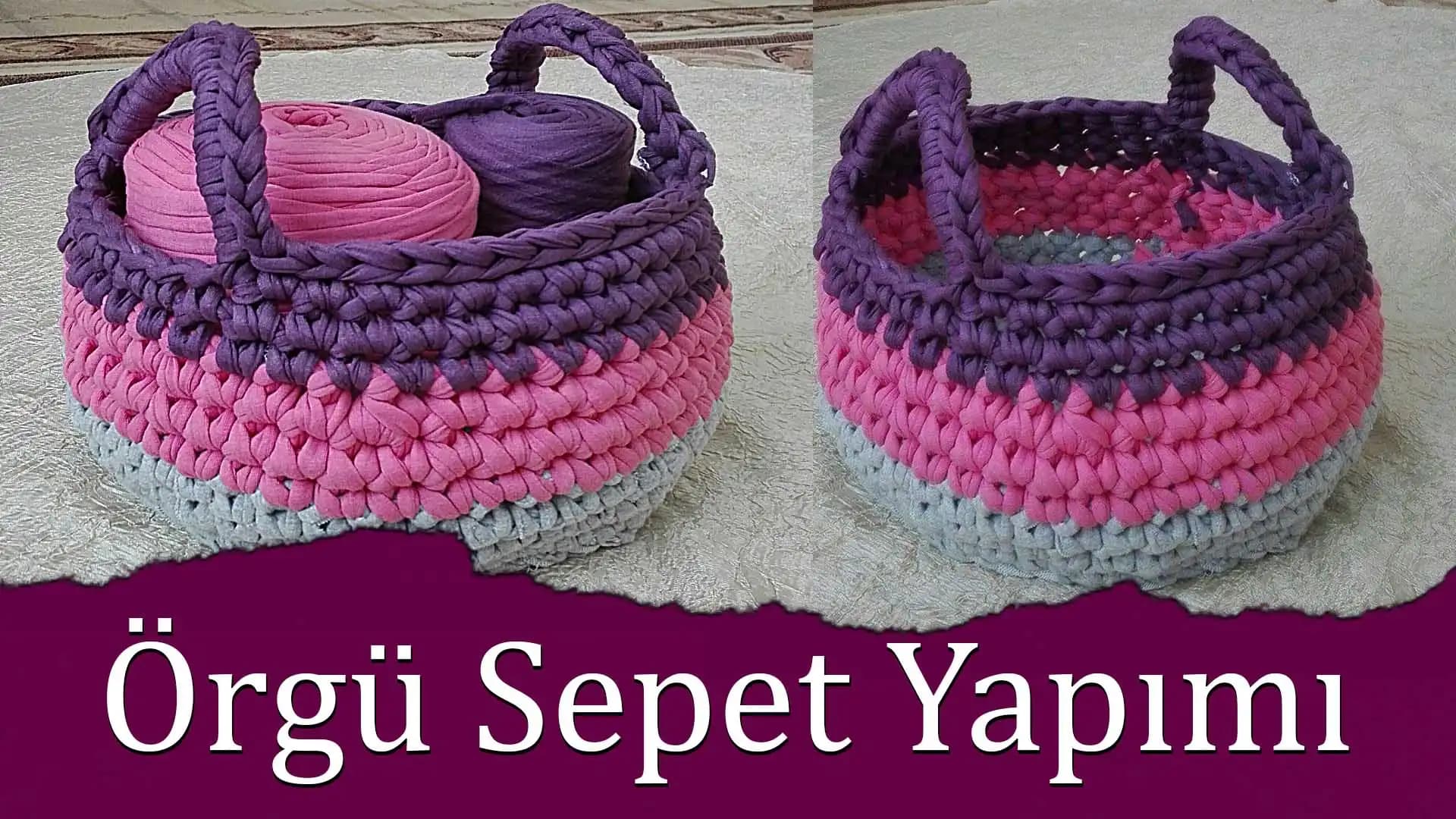 Dekorasyonda Sıcaklık ve Şıklık Yaratmak İçin Örgü Sepetler Hakkında Detaylı Bilgi