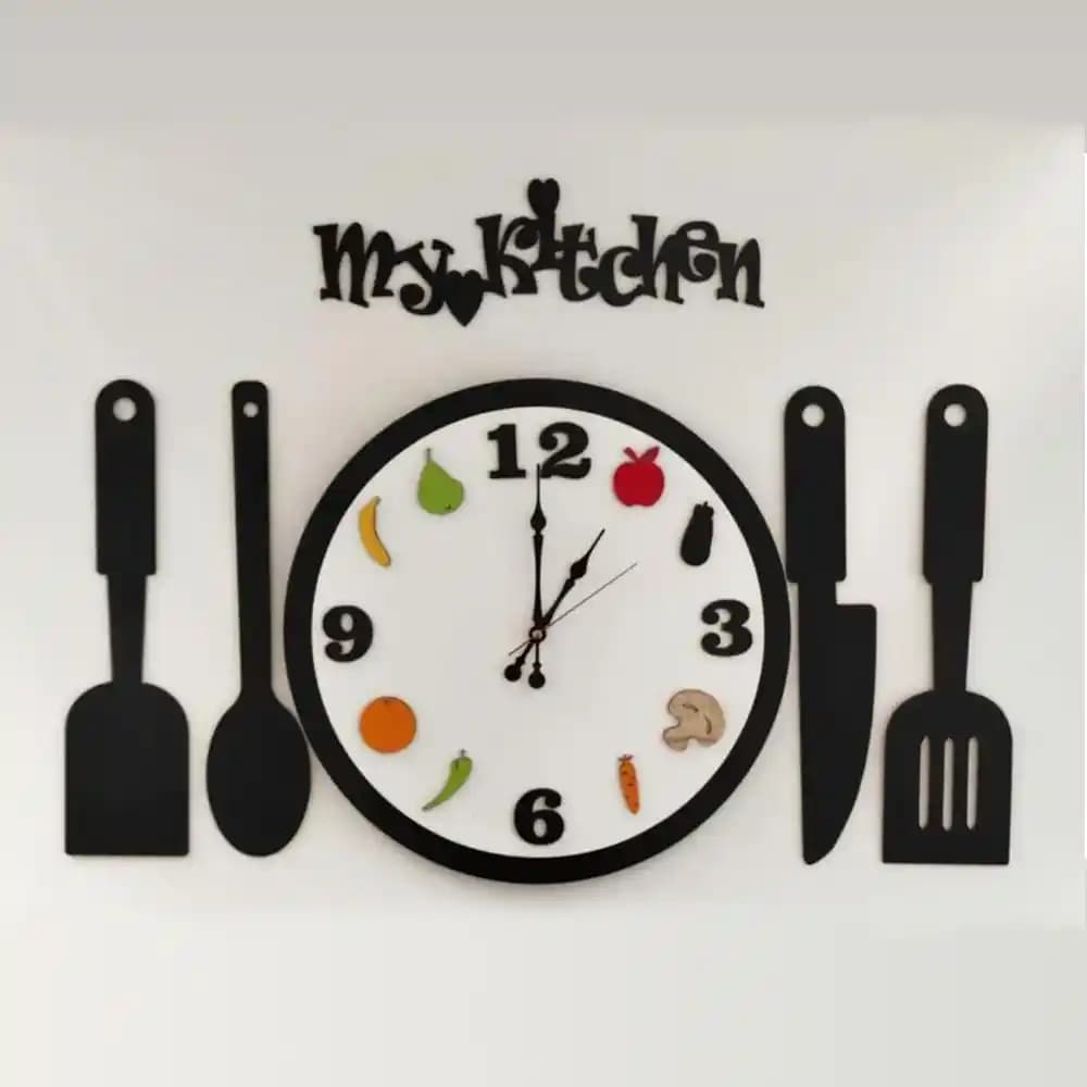 Mutfak Dekorasyonunda Saat Kullanımının Önemi ve Uygun Modelleri
