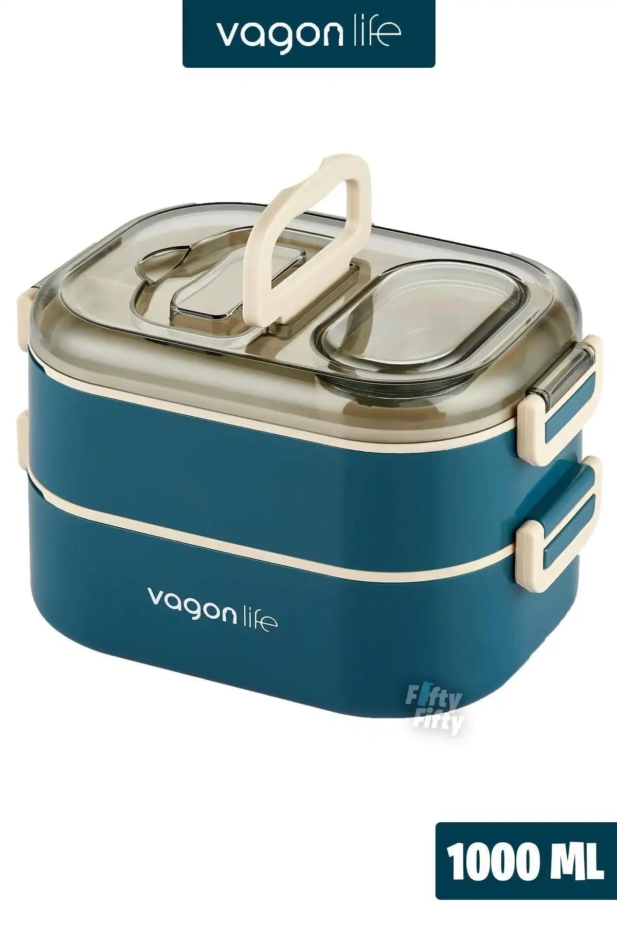 Vagonlife İki Katlı Bento Lunch Box ve Beslenme Kutusu Karşılaştırması 1