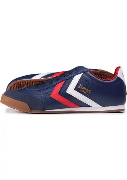 Hummel Comet Unisex Lacivert Süet Sneaker: Şık ve Konforlu Günlük Spor Ayakkabısı