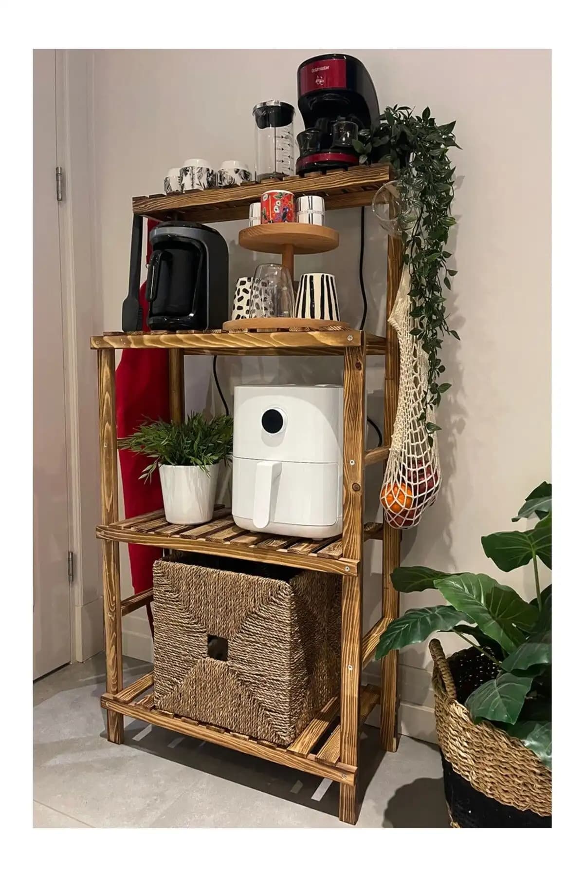 Masif Ahşap 120x60cm Banyo Düzenleyici - Dayanıklı ve Çok Amaçlı Tasarım