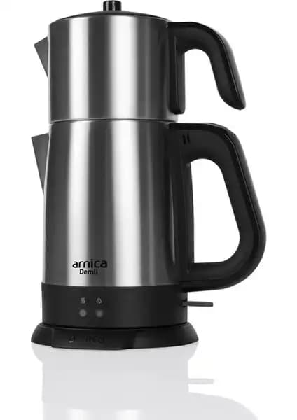 Arnica Demli Inox IH33150 ve Korkmaz Demkolik Inox Siyah Elektrikli Çaydanlık Karşılaştırması 1