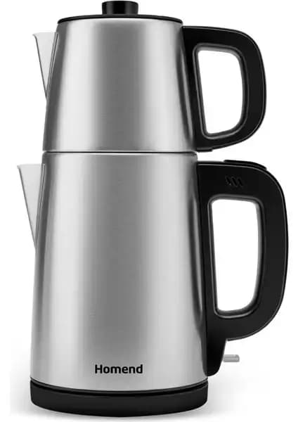 Homend Royaltea 1728H ve Korkmaz Demkolik Inox Siyah Elektrikli Çaydanlık Karşılaştırması 1