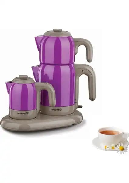 Karaca Gastro Dem 2 In 1 Inox ve Korkmaz A353-07 Mia Çay Makinesi Karşılaştırması 2
