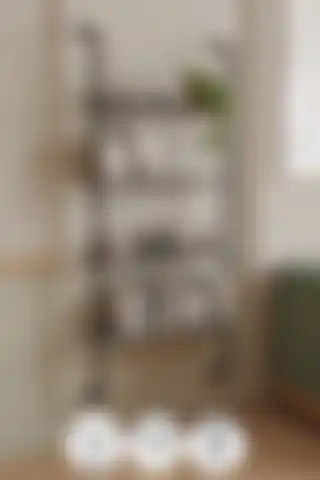 Bofigo 4 Raflı Duvara Monte Kitaplık İncelemesi: Antrasit ve Beyaz Seçenekler