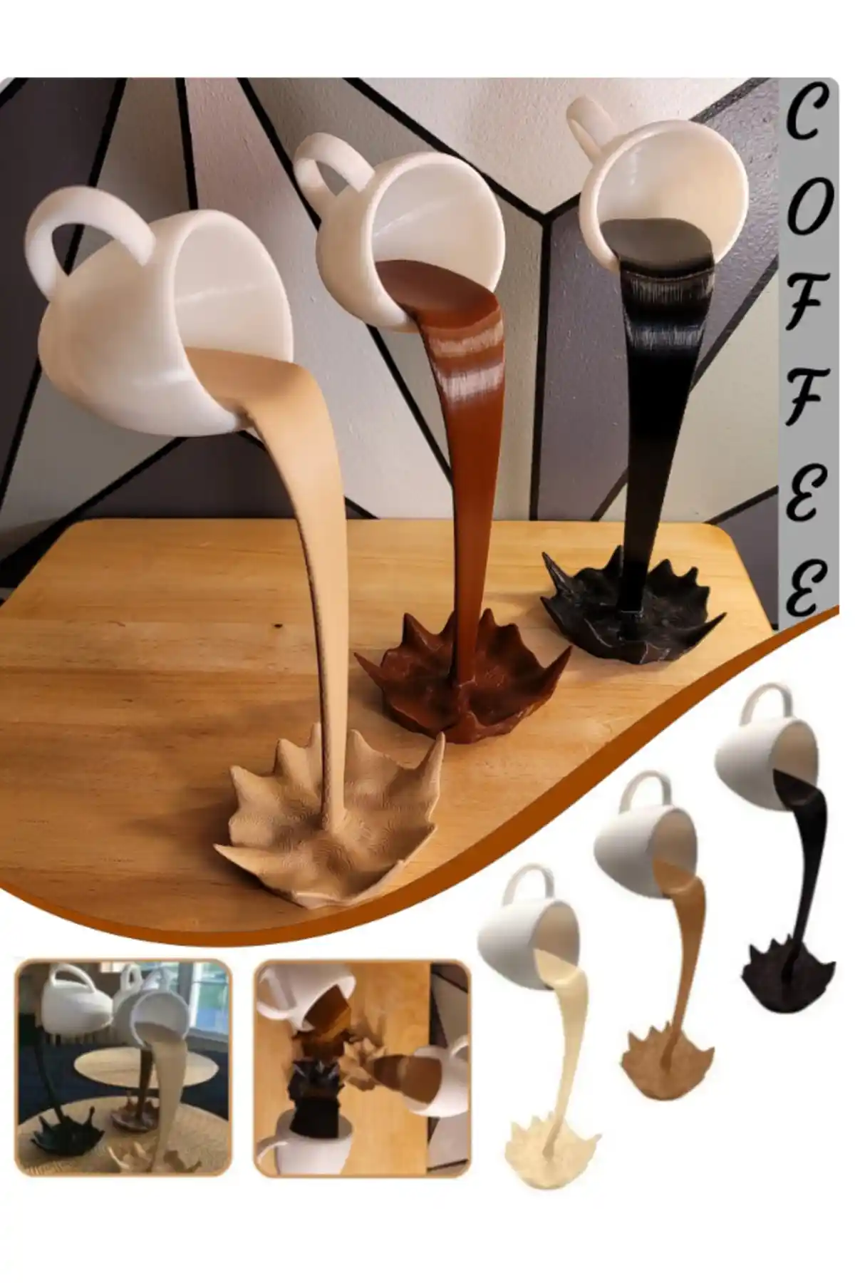 3D Baskı Teknolojisiyle Yenilikçi Dökülen Bardak Dekor Tasarımı ve Özellikleri