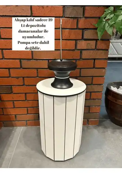 Arkitekt Ex Ahşap Damacana Sebil Kılıfı ve Saklama Kutusu Modern Tasarım ve Dayanıklılık