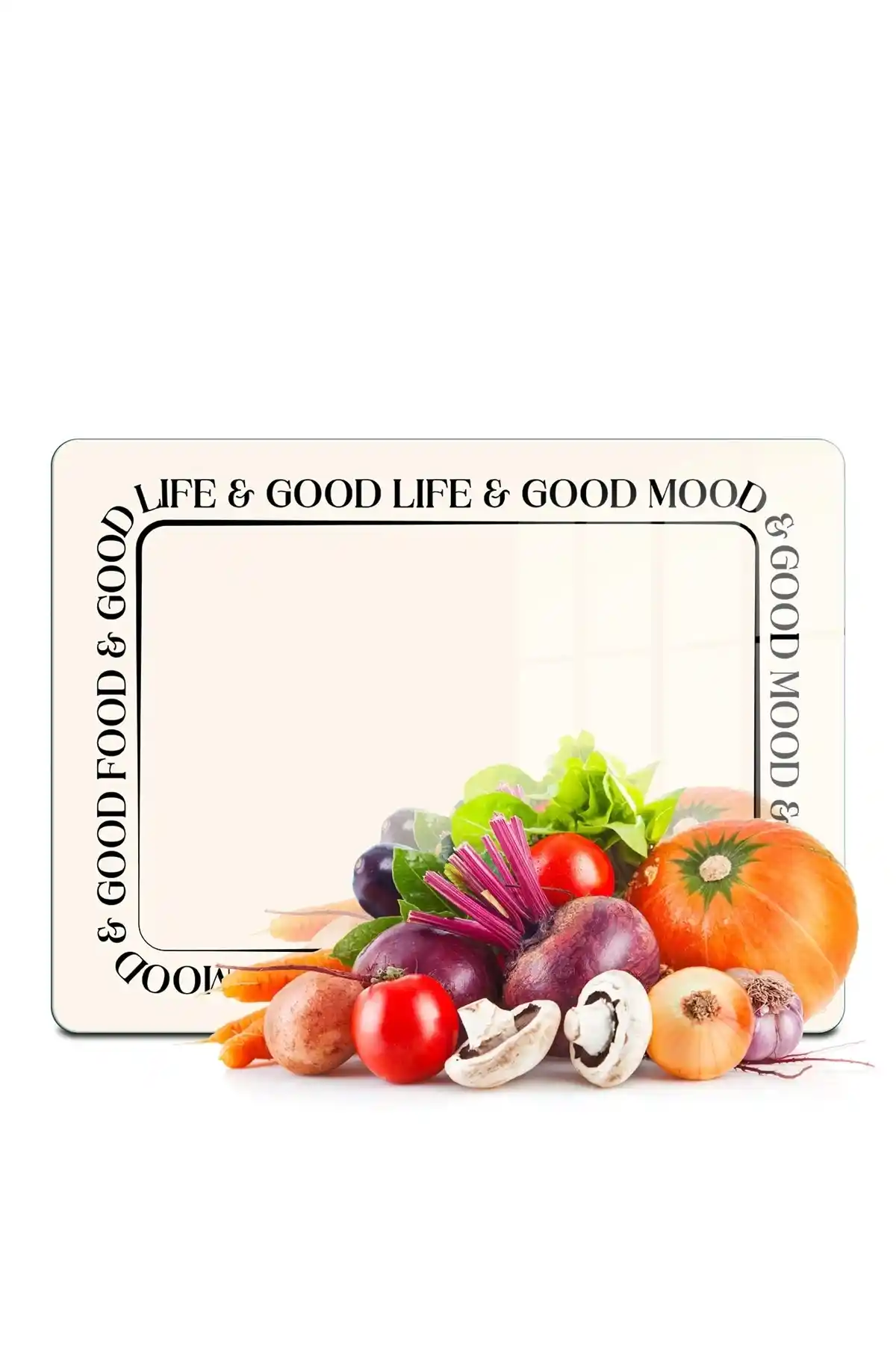 Decovetro Cam Kesme Tahtası ve Sunumluk 20x30 Cm Modern ve Dayanıklı Tasarım