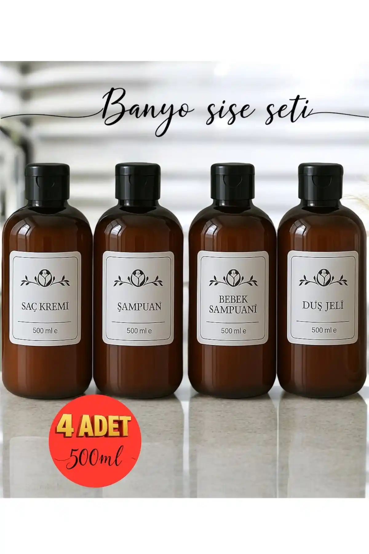 Dem Home Plastik Sabunluk Seti Modern Tasarım ve Dayanıklılık Sunar