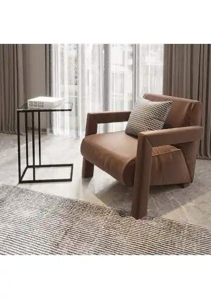 Evka Everly C Sehpa Siyah Modern Tasarım ve Fonksiyonellik Bir Arada