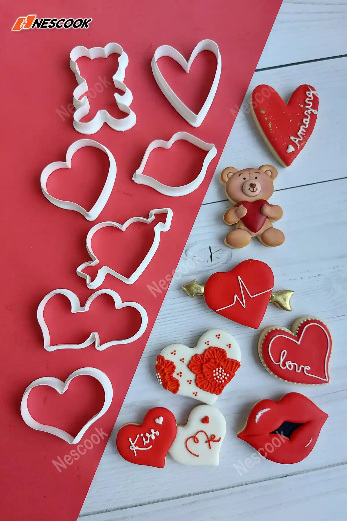 Genel Markalar 7'li Kalp Kurabiye ve Şeker Hamuru Kalıbı İncelemesi ve Kullanım Avantajları