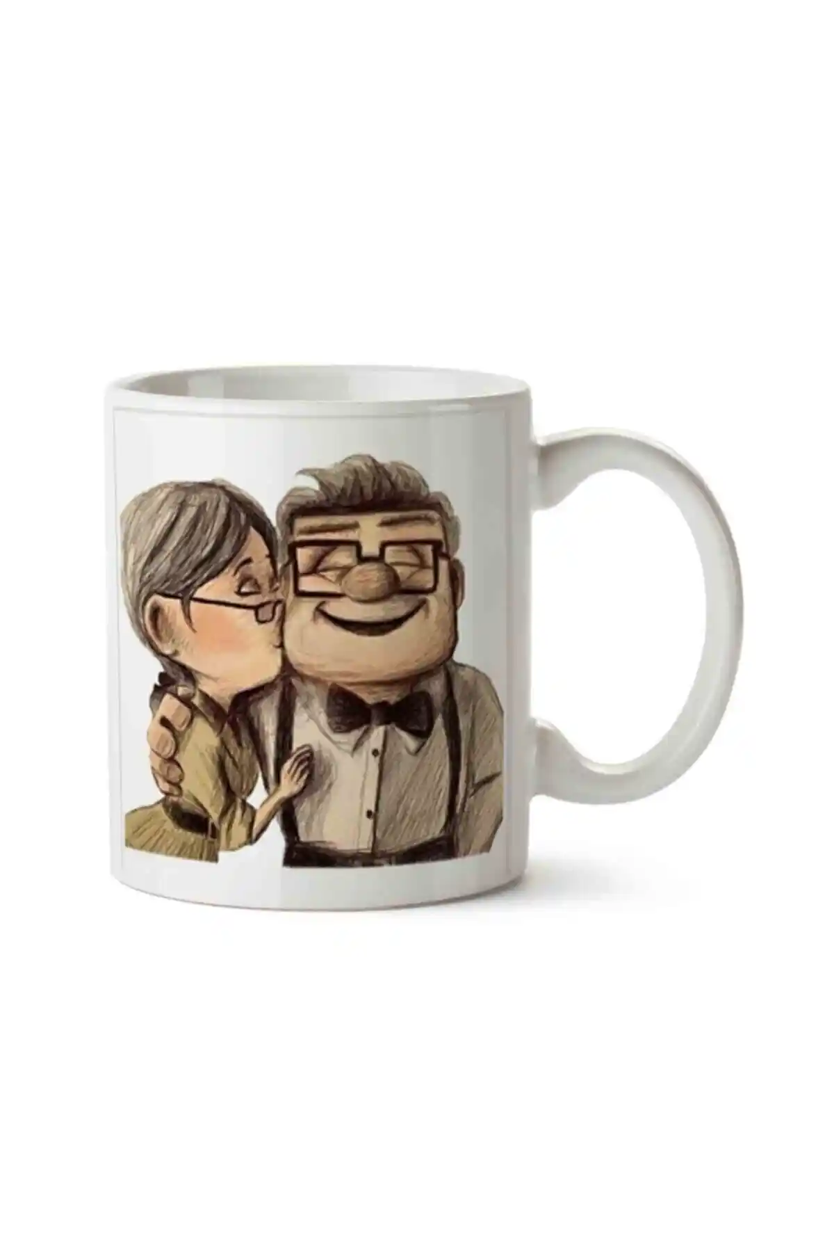 Genel Markalar Yukarı Bak Porselen Kupa Bardak: Şık ve Dayanıklı Günlük Kullanım Ürünü