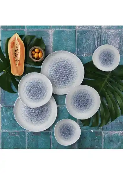 Güral Porselen Rodin 24 Parça Yemek Takımı Modern ve Şık Tasarımıyla Öne Çıkıyor