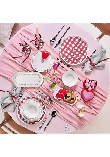 Karaca Amore 8 Parça 2 Kişilik Yemek Takımı Estetik ve Fonksiyonellik Sunar