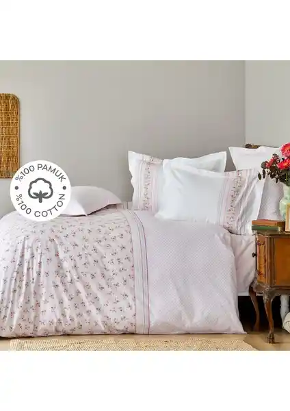 Karaca Home Çift Kişilik Nevresim Takımları Karşılaştırması: Glen Pembe ve Neos Pudra