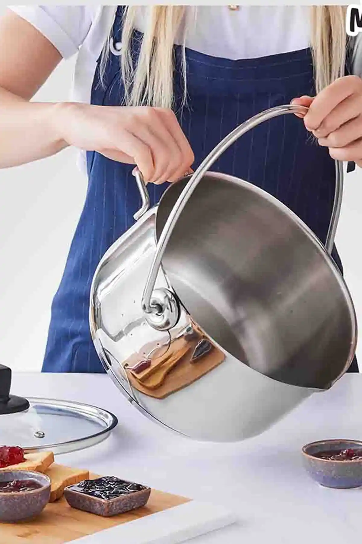 Karaca Mutfaksever Indüksiyon Tabanlı Çelik Reçel ve Aşure Tenceresi İncelemesi