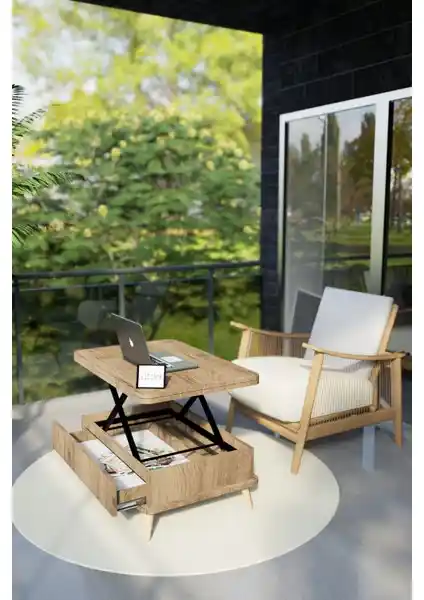 Kolexonline Berlin Akıllı Sehpa: Modern ve Çok Fonksiyonlu Mobilya Çözümü