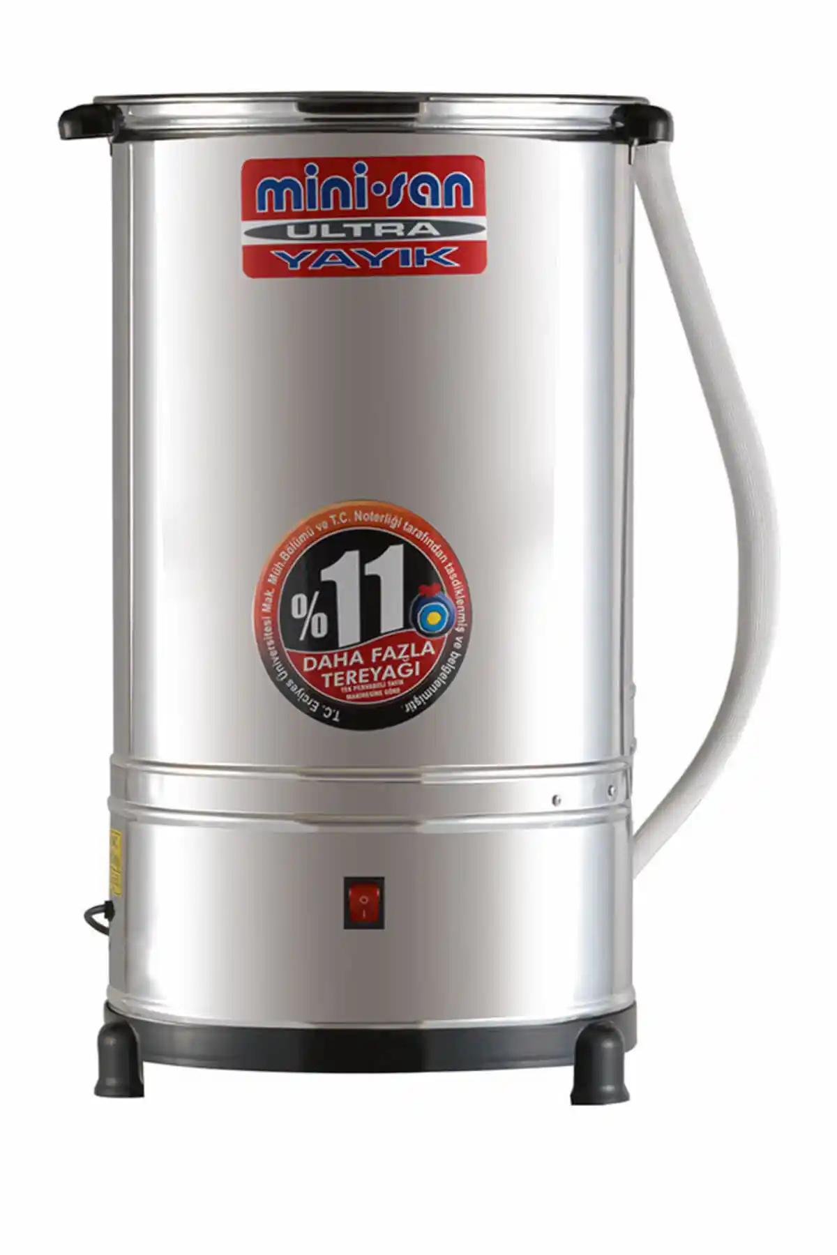 Minisan 55 Litre Ultra Turbo Paslanmaz Çelik Yayık Makinesi Detaylı İnceleme