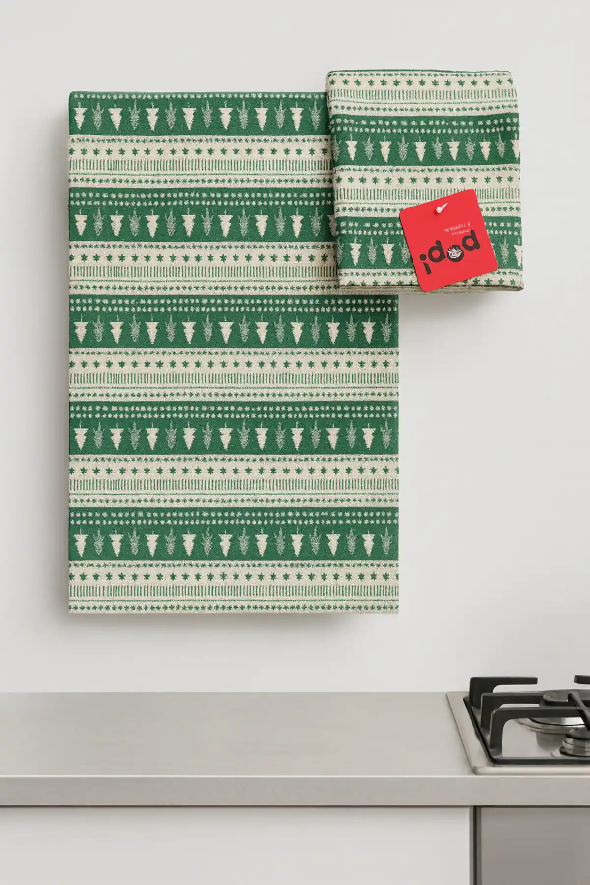 Peacock 2'li Yılbaşı Özel Serisi Alman Bezi ve Mutfak Havlusu Şıklık ve Fonksiyonellik Bir Arada