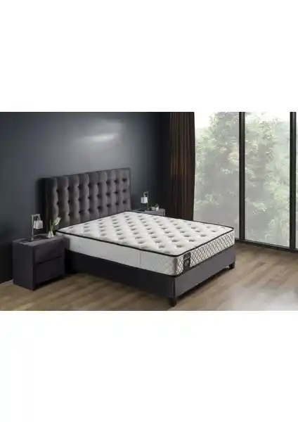 Serabed Hyper Soft Full Yaylı Yatak 90x190 cm Orta Sertlik, Dayanıklı ve Konforlu Tasarım
