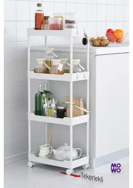 Tekerlekli Raf Üniteleri Karşılaştırması: Mowo Home ve Omaş Ahir Modelleri