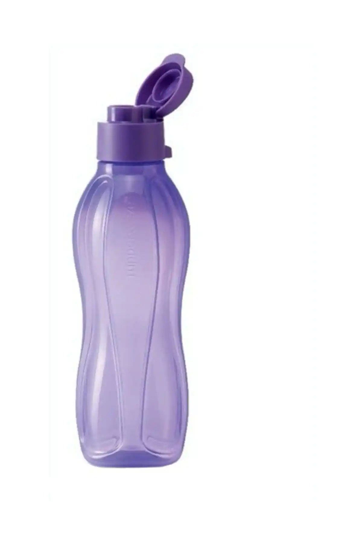 Tupperware Eko Şişe Mor Pratik Kapak 500 ml Sağlıklı ve Şık Taşınabilir Su Şişesi