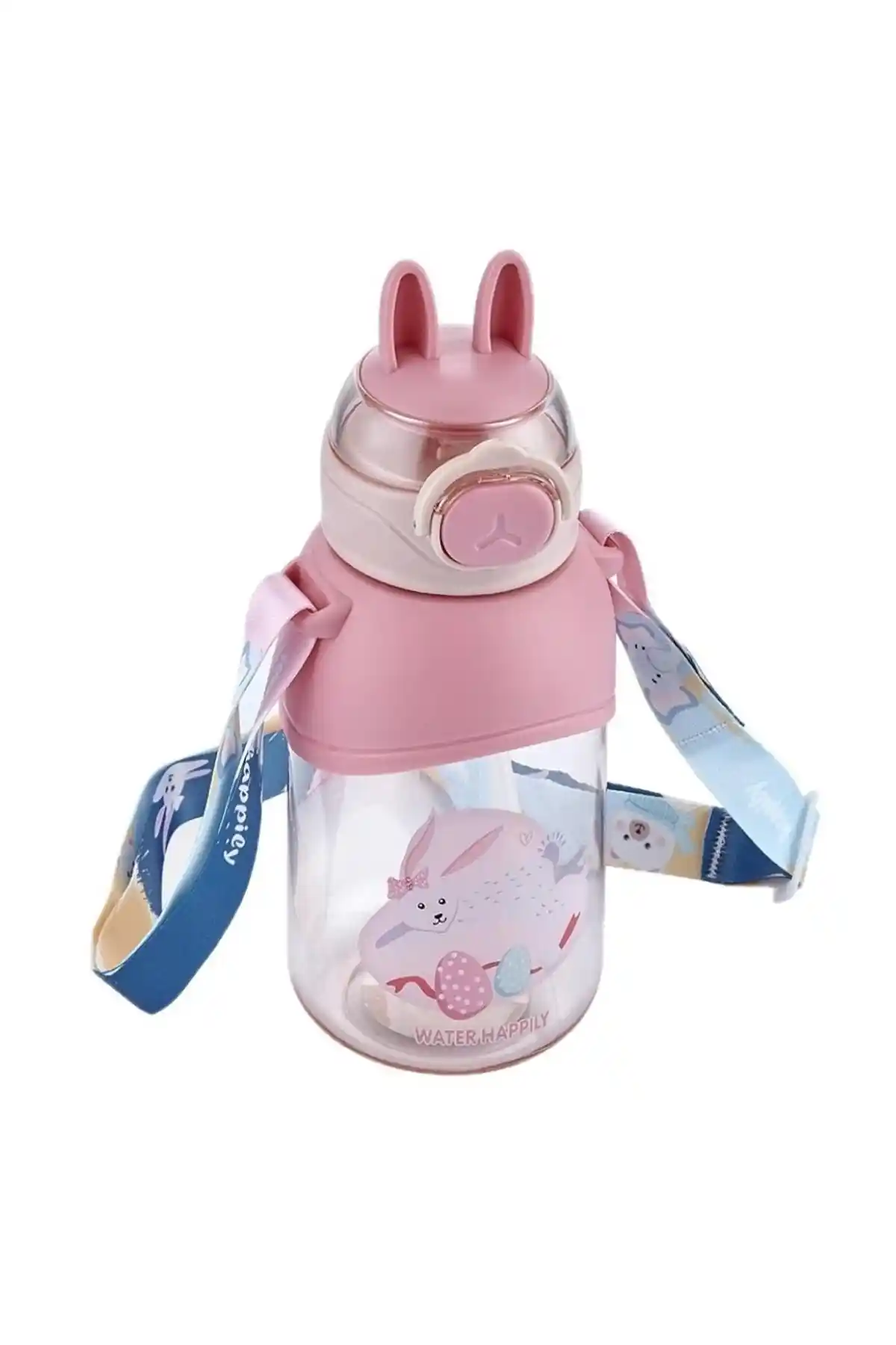 Vagonlife 650ml Askılı Pipetli Kulaklı Çocuk Su Matarası Sağlıklı ve Dayanıklı Tasarım