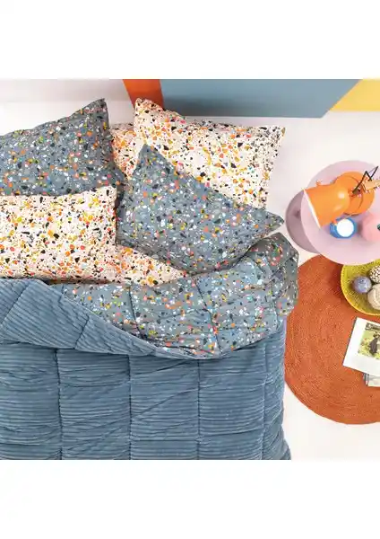 Yataş Bedding Terazzo Tek Kişilik Triola Seti ile Yatak Odasında Konfor ve Estetiğin Buluşması