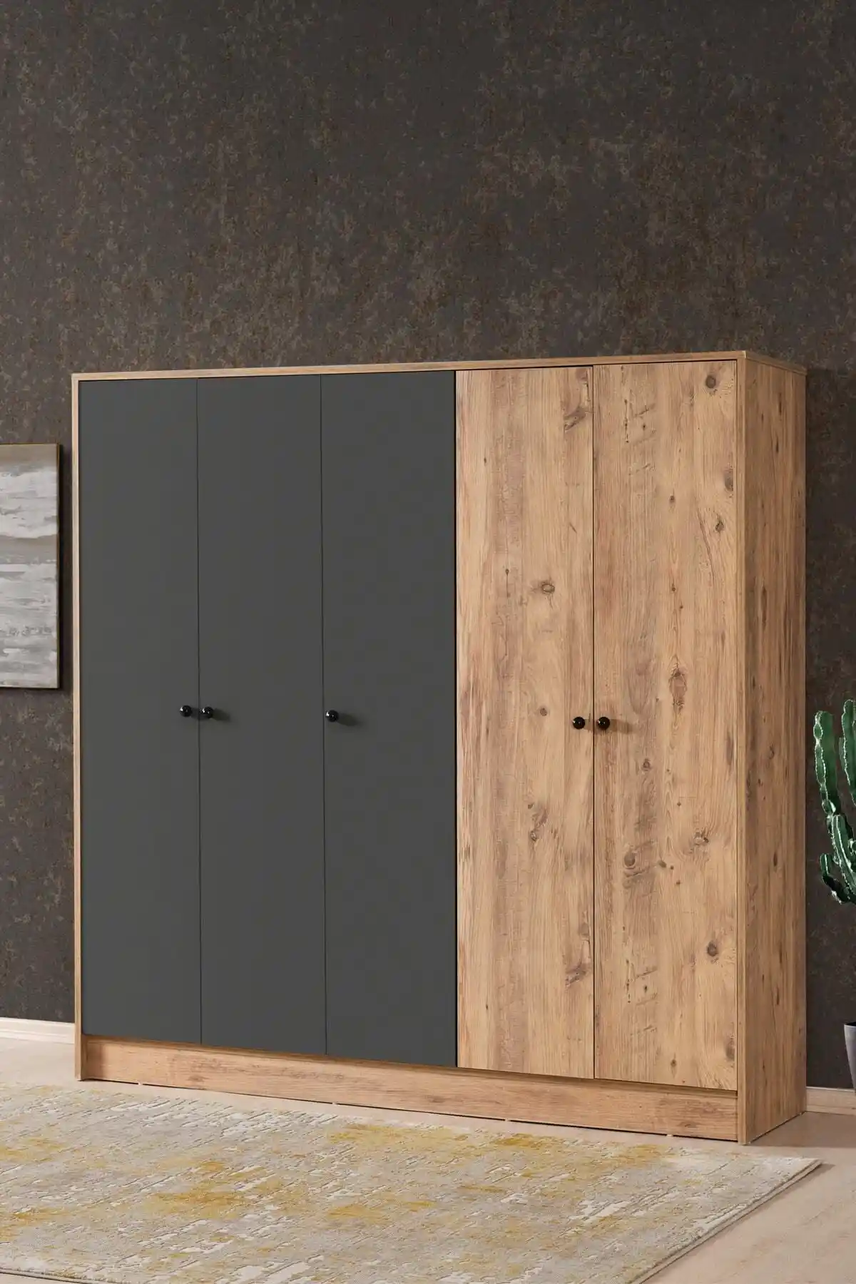 Aeka AE-3059 Diva Çok Amaçlı Kapaklı Gardırop Modern Tasarım ve Dayanıklı Yapı