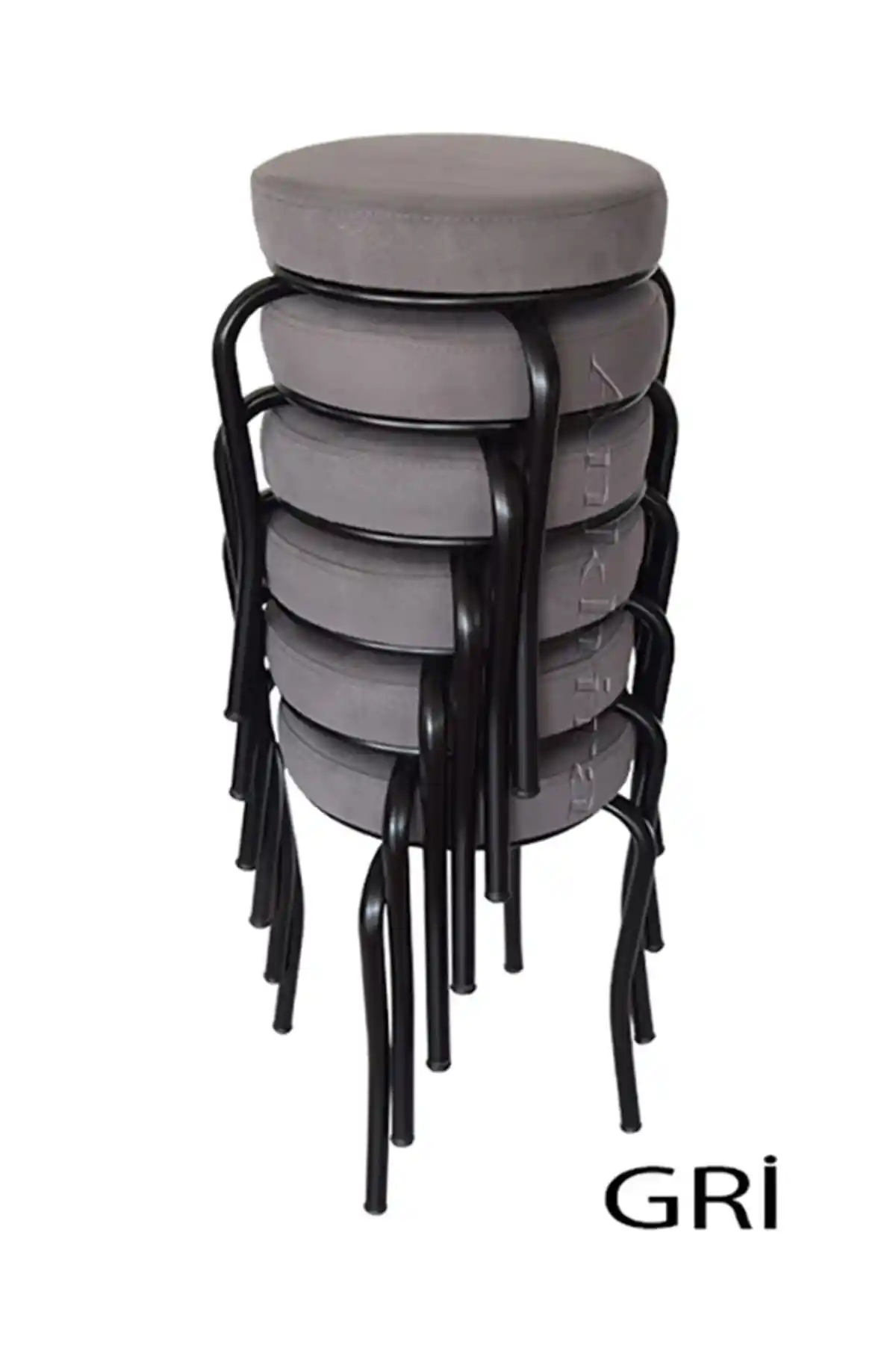 Ankhira 6'lı Tabure Seti Modern ve Dayanıklı Oturma Çözümü