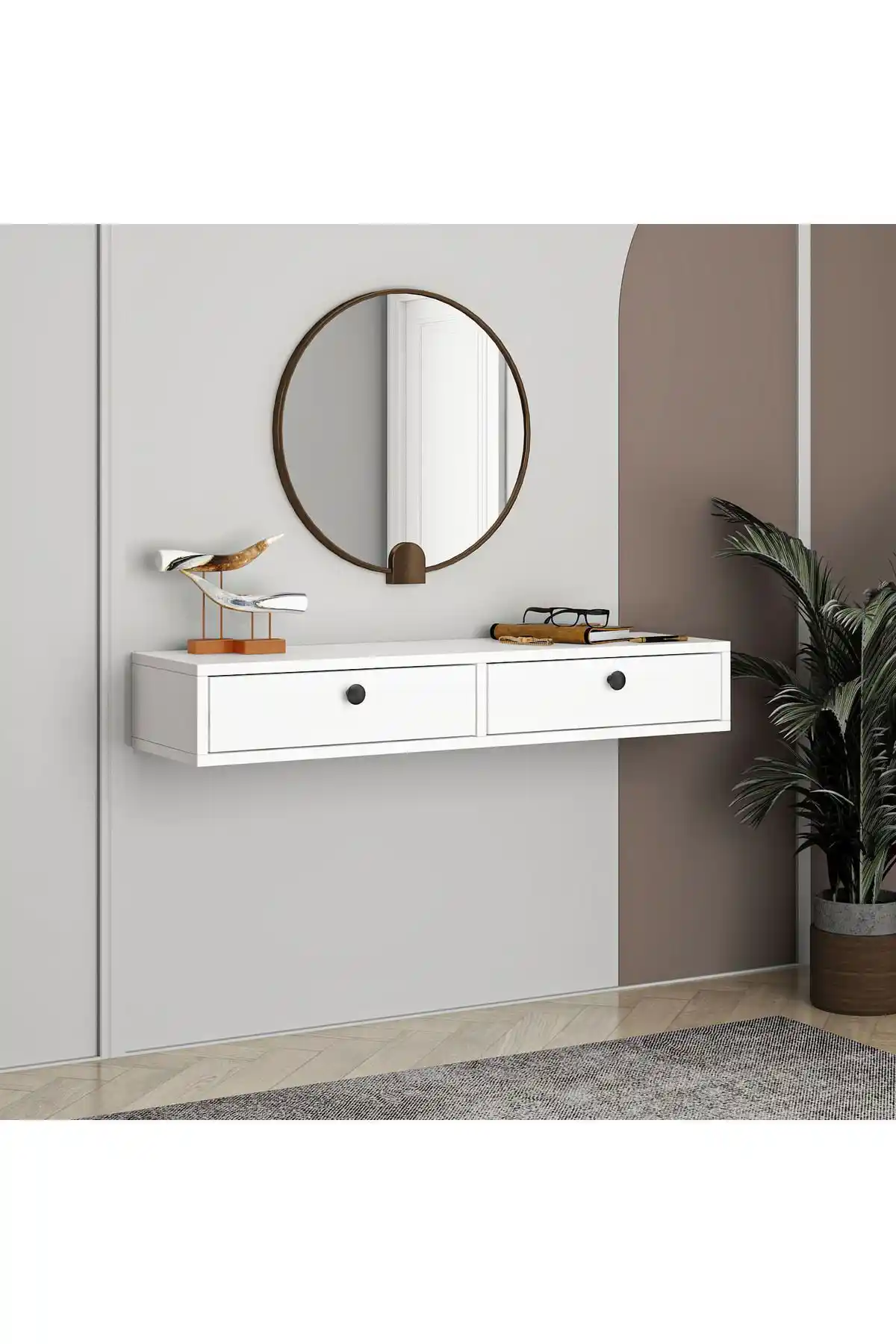 Antec Design Sky Dresuar Beyaz Modern ve Dayanıklı Mobilya Parçası