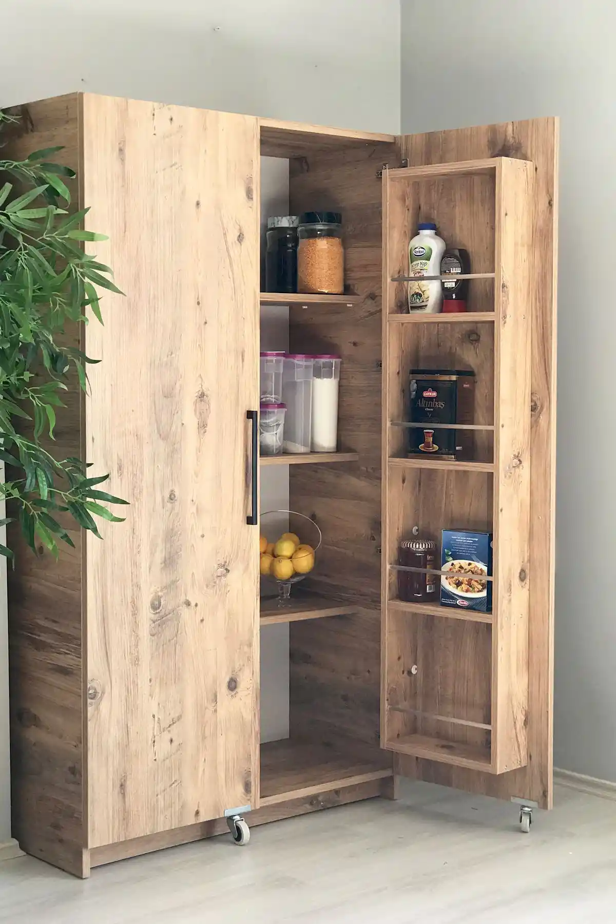 Avmpark Erzak Dolabı: Modern ve Çok Amaçlı Depolama Çözümü Mutfak ve Balkonlar İçin