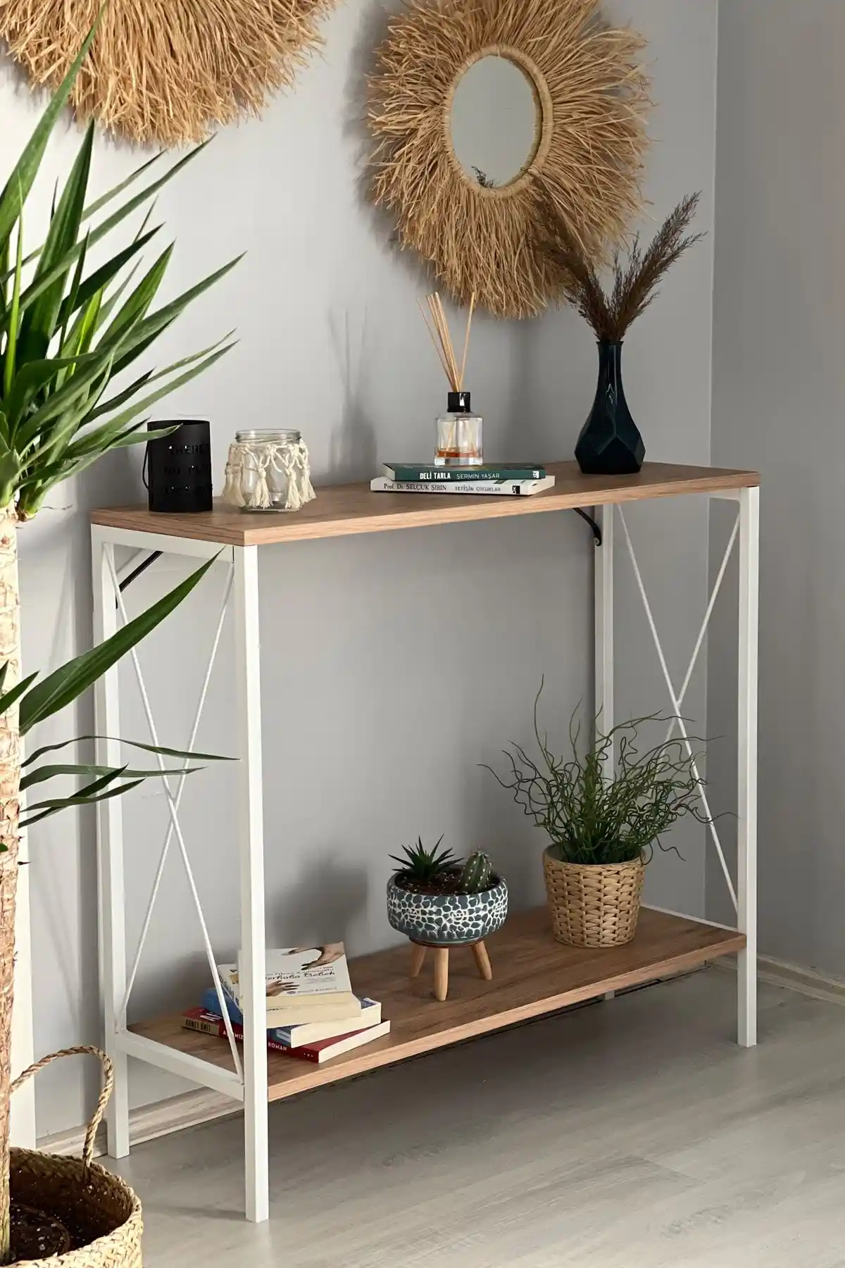 Avmpark Stally Beyaz Ayak Atlantik Çam Dresuar Modern ve Fonksiyonel Dekorasyon Parçası