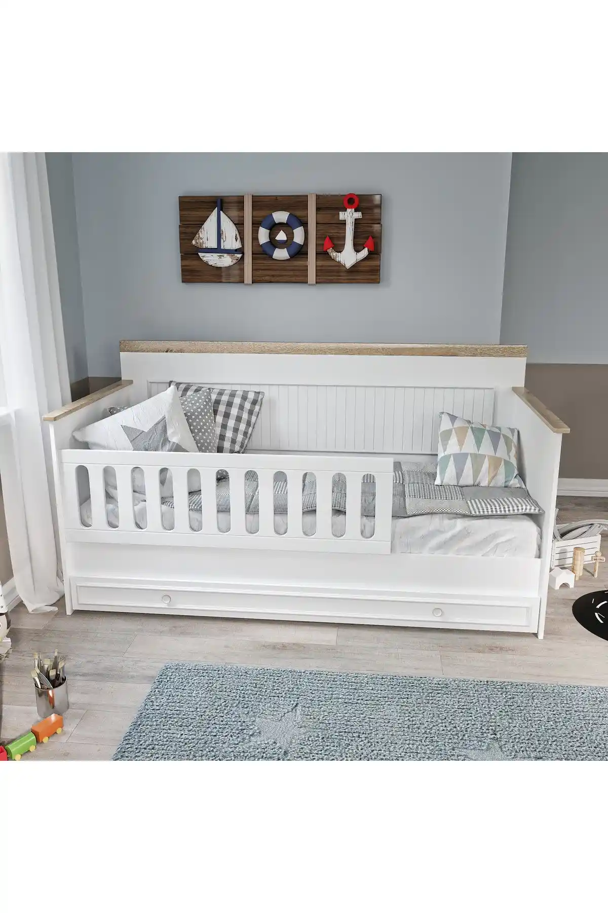 Baby Darling Çekmeceli Taht Karyola: Modern Tasarım ve Dayanıklılık Bir Arada