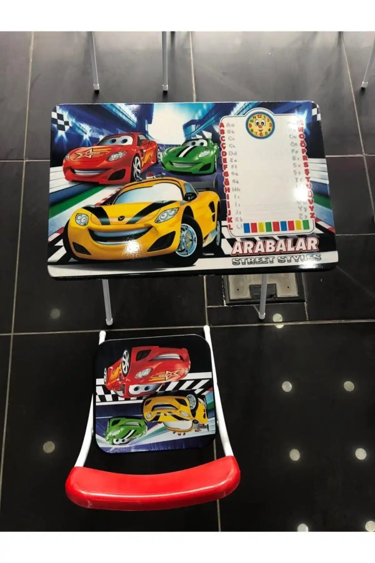 Beren Toys Arılabilen Çocuk Çalışma Masası Güvenli ve Dayanıklı Tasarım