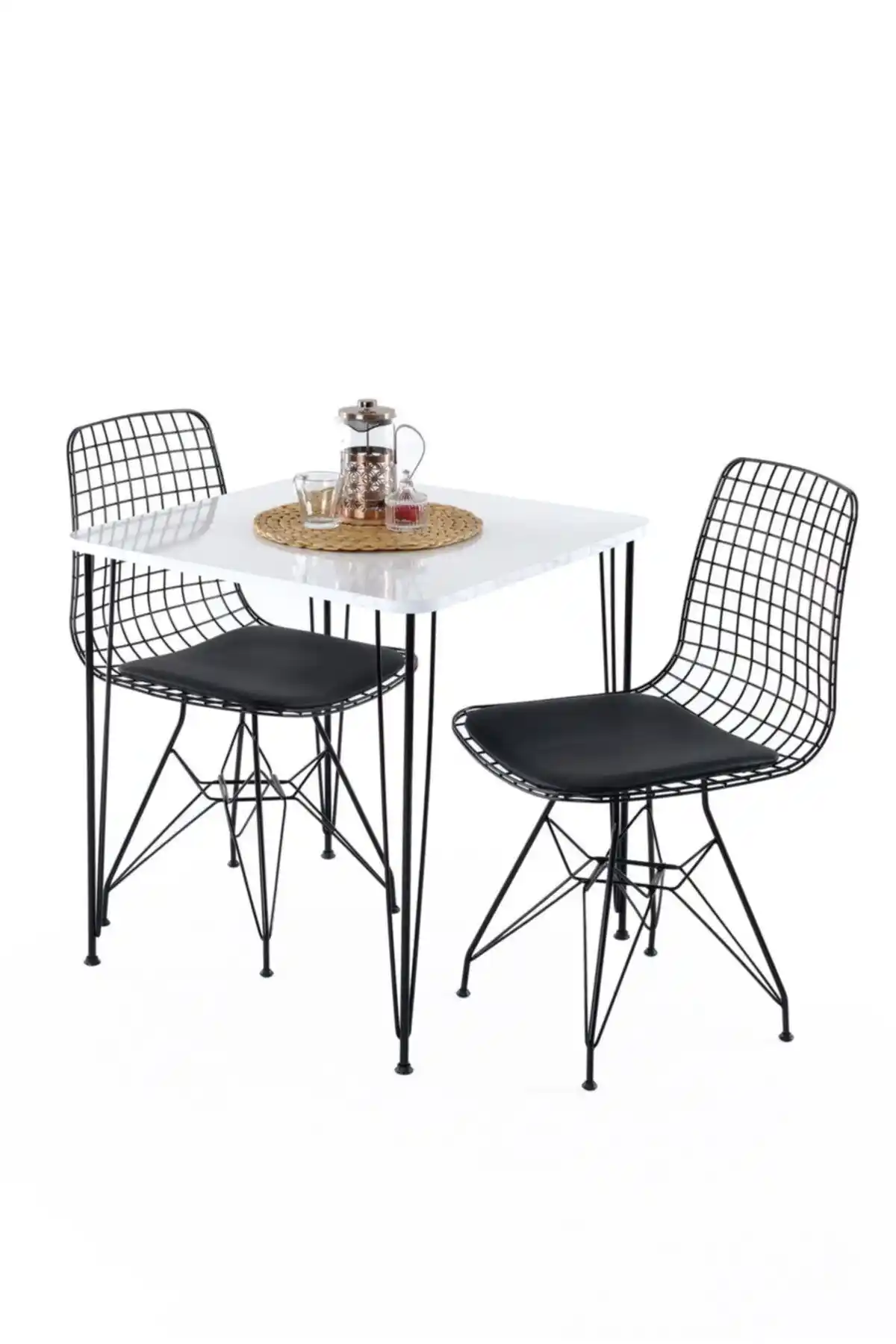 Boss Concept Modern Ahşap ve Metal Mutfak Balkon Masası Takımı İnceleme