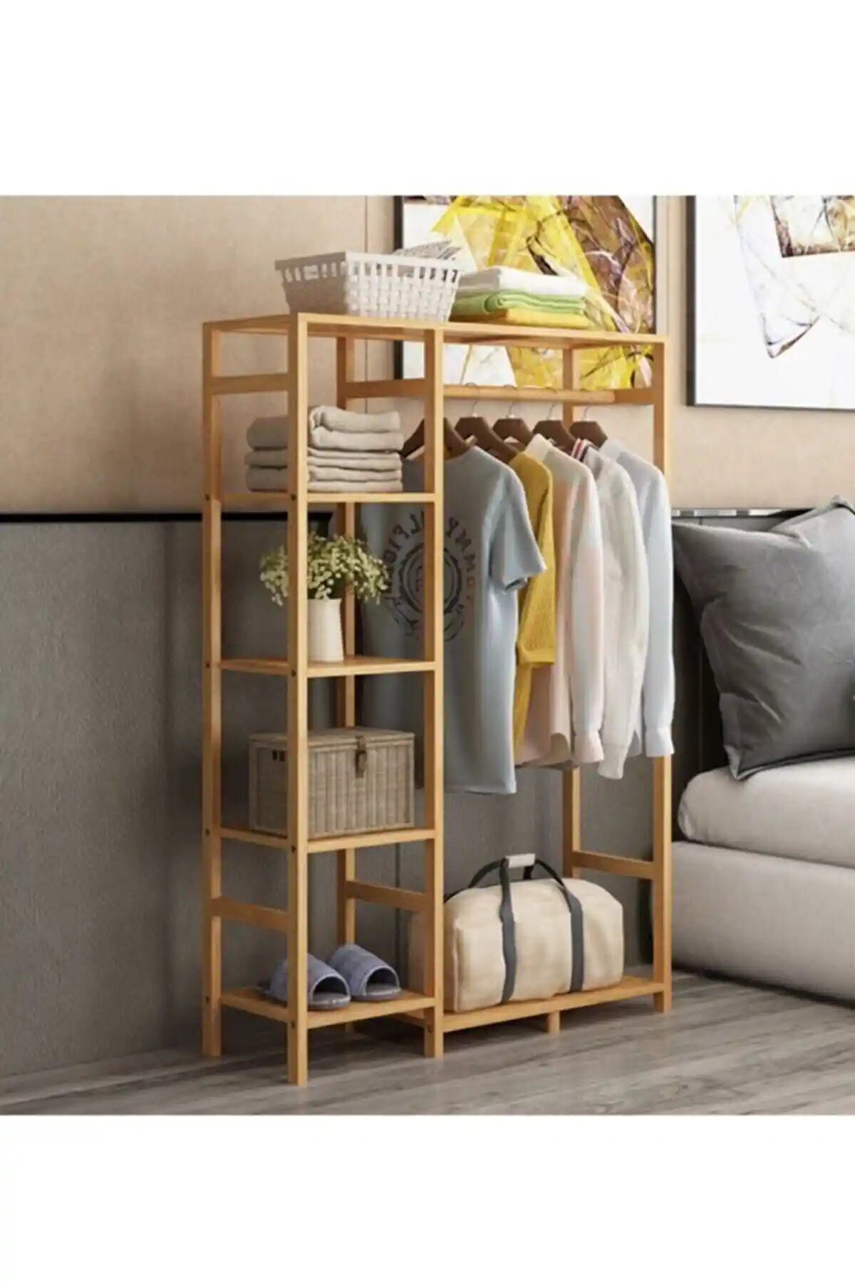 BRK Design Ahşap Gardrop: Şık ve Fonksiyonel Depolama Çözümü